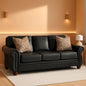Queen Sofa Sleeper Anthracite Black Memory Foam Ultra by ShipItFurniture