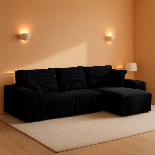 108 Inch Ultra Modular Sectional Sofa Cloud Memory Foam by ShipItFurniture