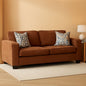 Queen Burnt Orange Contemporary Luxury Sofa Sleeper by ShipItFurniture