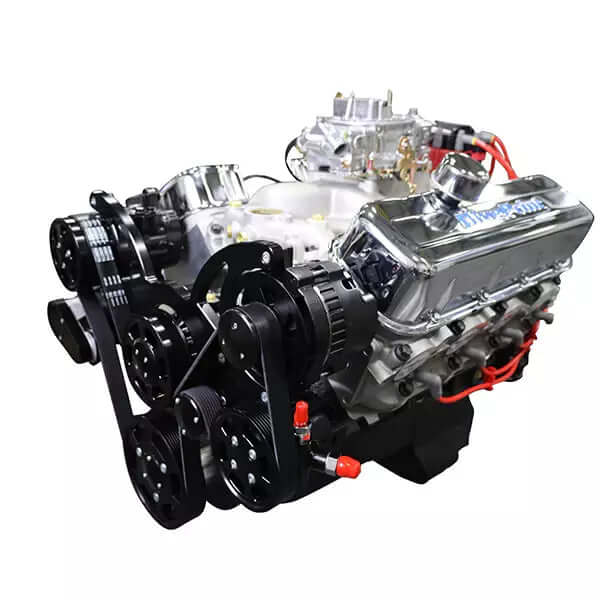 Dressed Longblock with Carburetor - BP454CTCKB by BLUEPRINT ENGINES