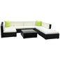 NNEDSZ 8PC Outdoor Furniture Sofa Set Wicker Garden Patio Pool Lounge by NNEDSZ