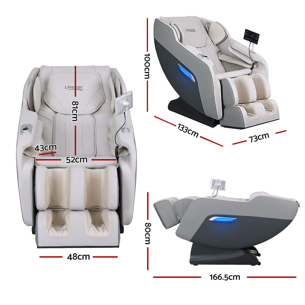 NNEDSZ Livemor Massage Chair Electric Recliner Home Massager Brisa by NNEDSZ