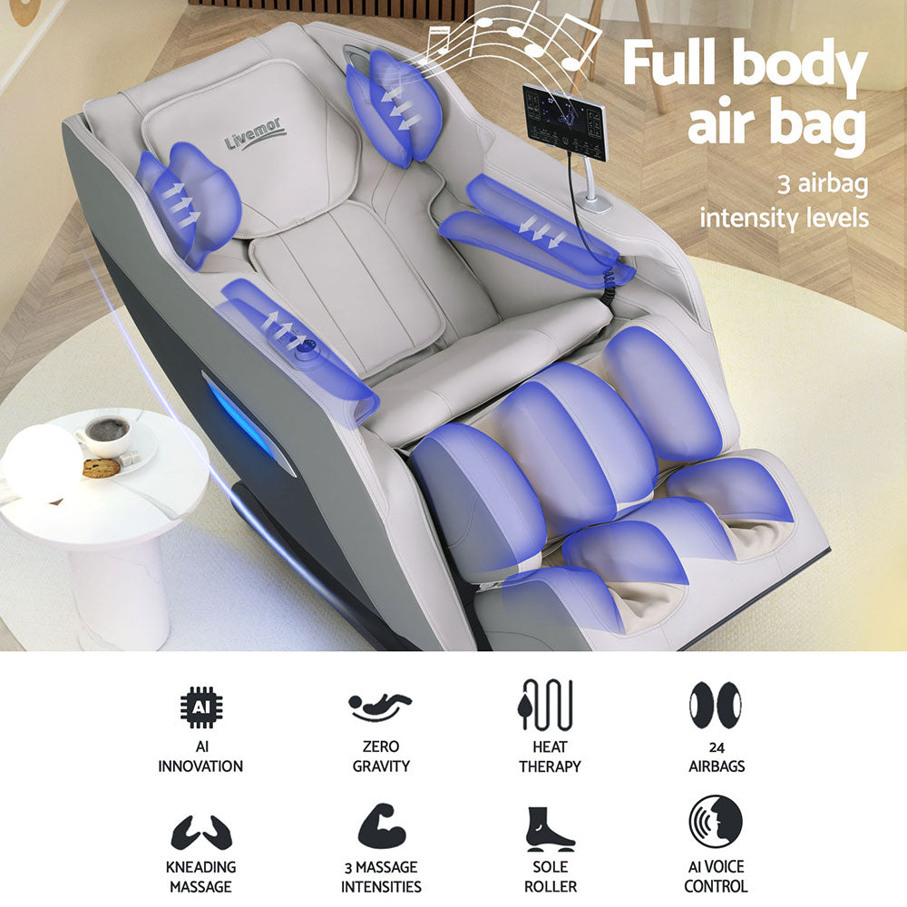 NNEDSZ Livemor Massage Chair Electric Recliner Home Massager Brisa by NNEDSZ