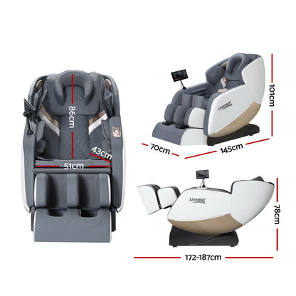NNEDSZ Livemor Massage Chair Electric Recliner Home Massager Beryl by NNEDSZ