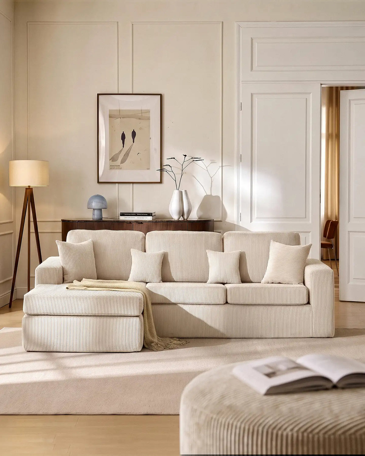 Nodo Vacuum-Packed Modular Corner Sofa by CLIPOPUK.Designer Furniture