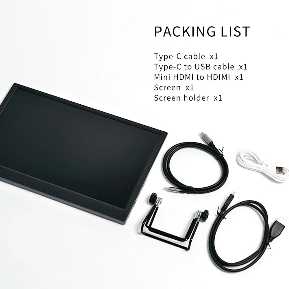 NNEOBA 11.6 Inch Portable Monitor 1366x768 LCD Display HDMI by NNEOBA