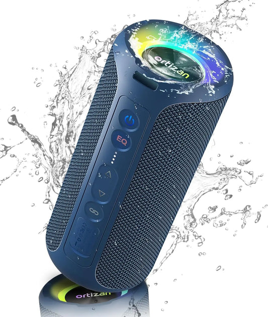 NNEOBA Bluetooth Speaker 40W Blue by NNEOBA