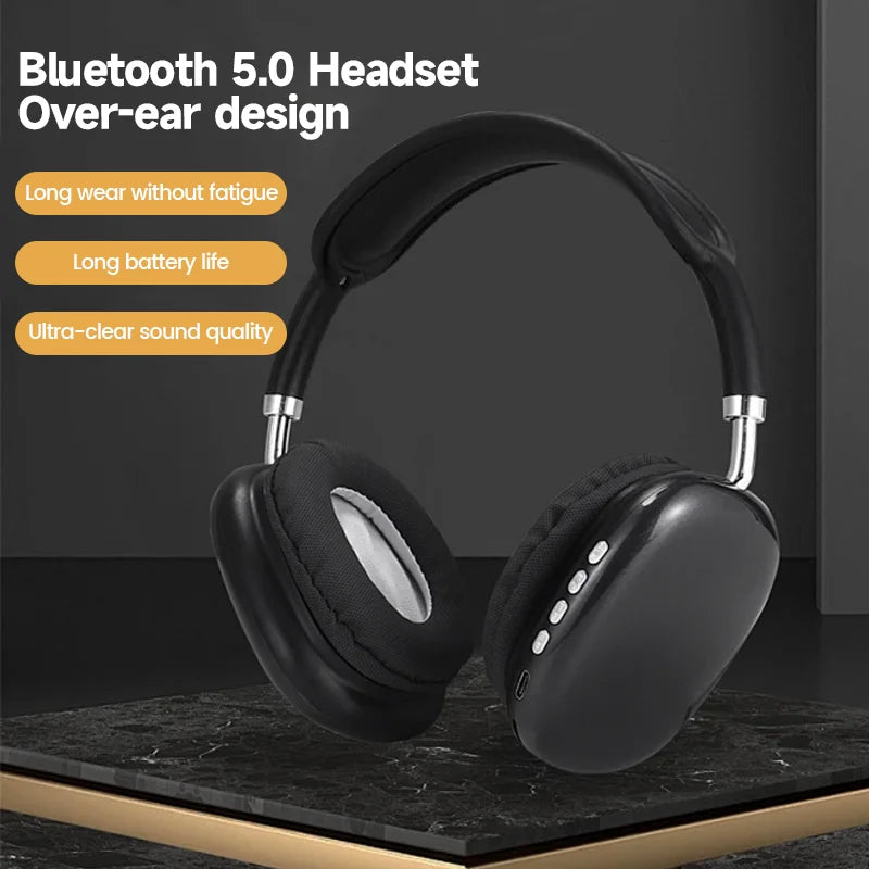 NNEOBA Wireless Bluetooth Gaming Headset Black by NNEOBA