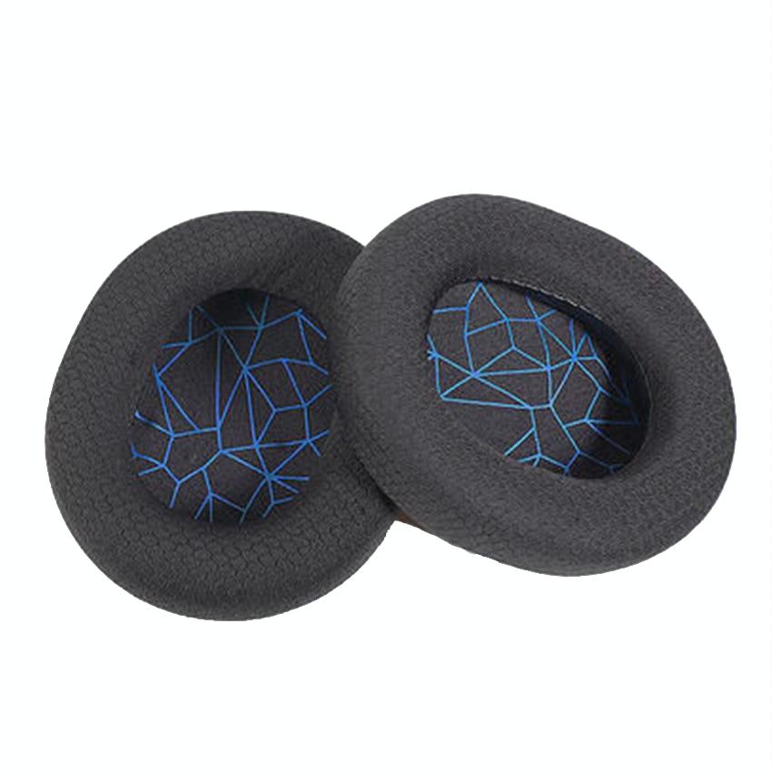 NNEIDS 2-Pack Headset Earmuffs For Sony Mdr-7506 / V6 / 900St - Black / Blue by NNEIDS