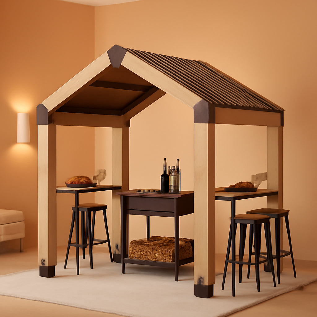 Outdoor Grill Gazebo Featuring Hardtop 7.7x5.7 Feet by ShipItFurniture
