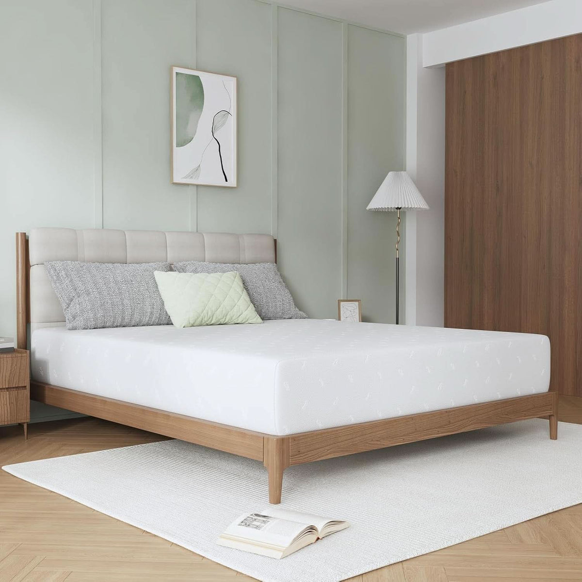 14 Inch King Size Memory Foam Mattress for Comfort by ShipItFurniture