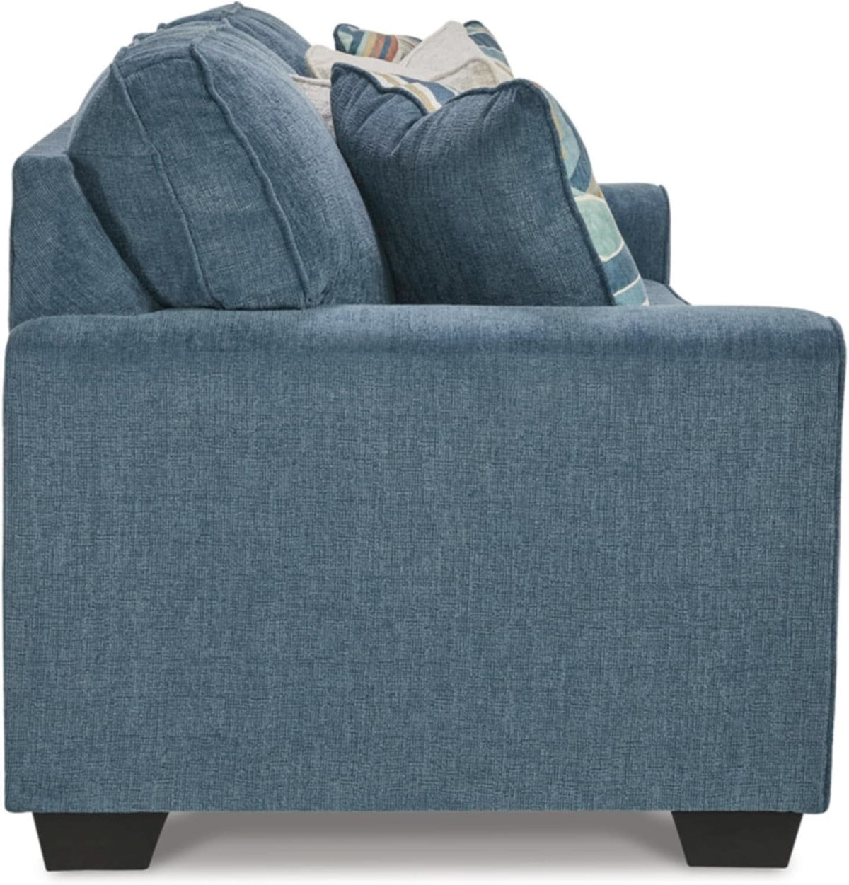 Blue Queen Stainresistant Memory Foam Sleeper Sofa by ShipItFurniture