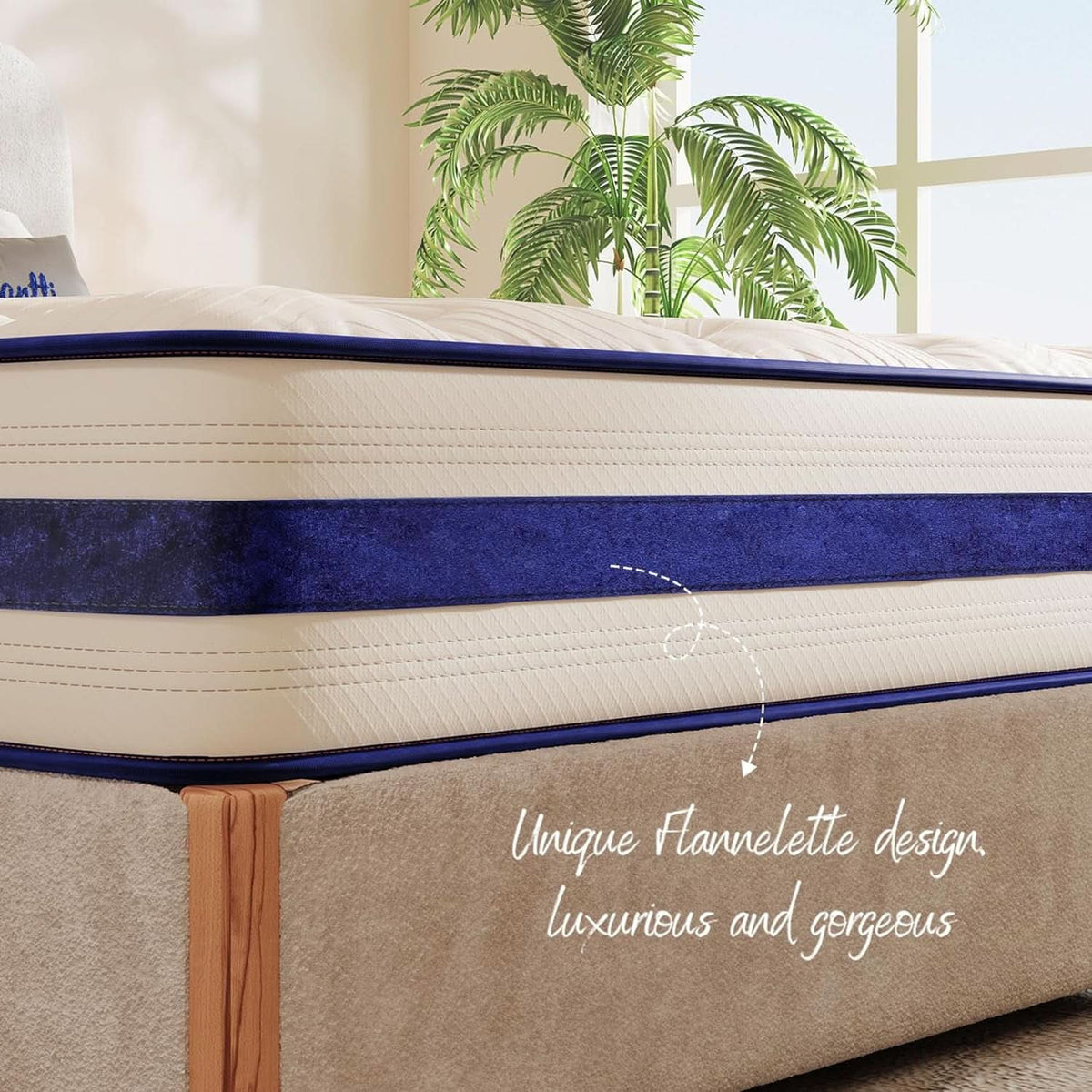 Twin XL 12Inch Hybrid Breathable MemoryFoam Pocket Springs Mattress by ShipItFurniture
