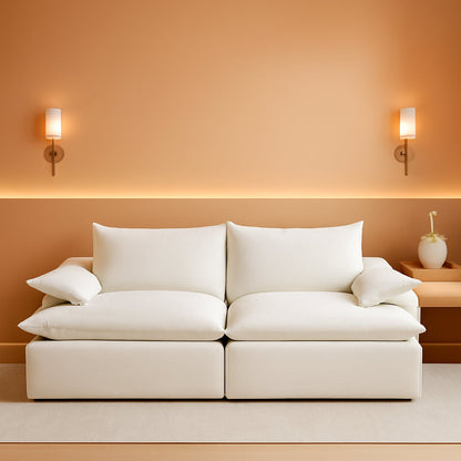 79 Inches Boneless Modular Sectional Sofa Storage Pro by ShipItFurniture
