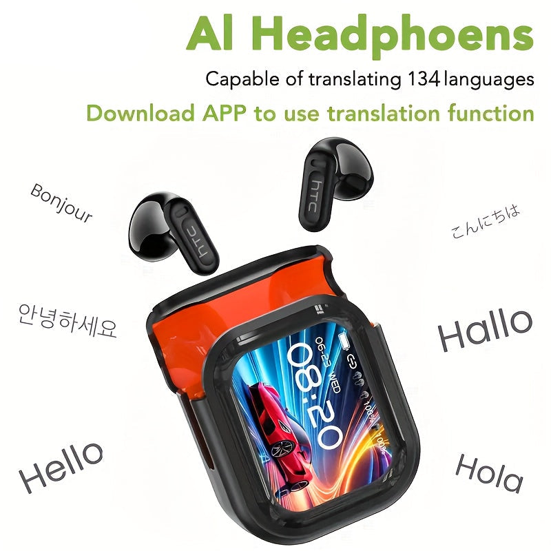 NNETM Wireless Earbuds with Language Translation & HD Sound by NNETM