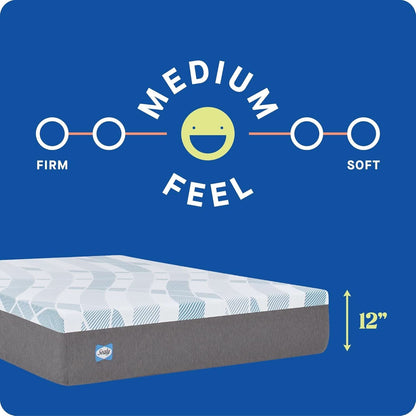 Comfortable Hybrid King Mattress with Gel Memory Foam by ShipItFurniture