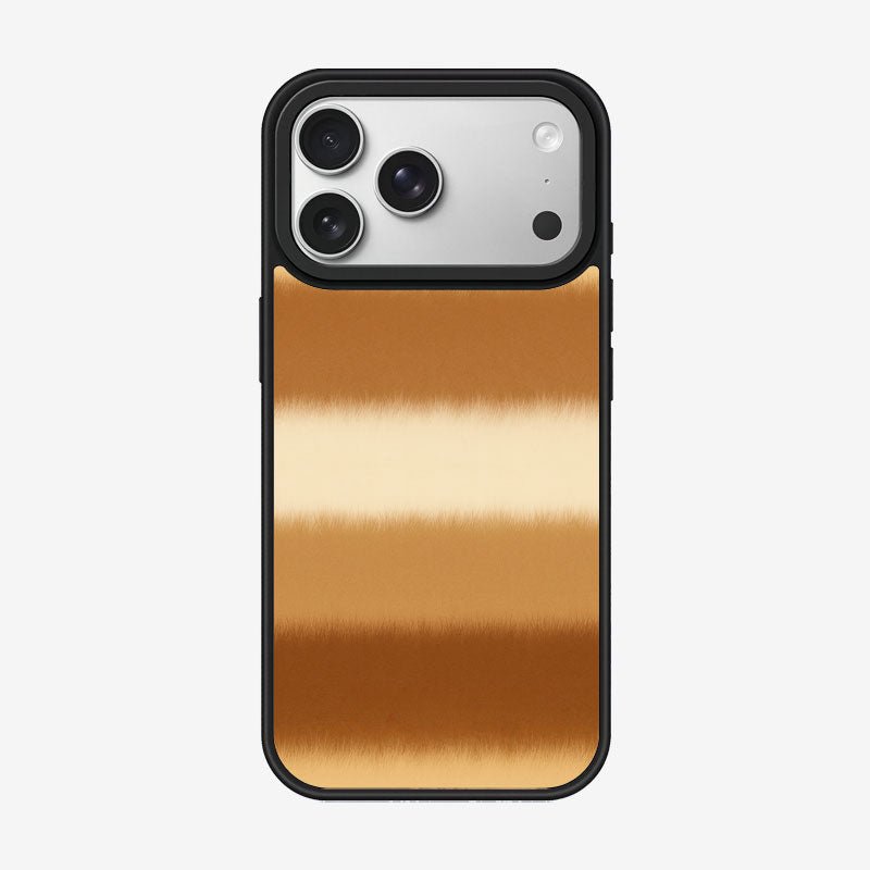 Casey Fuzzy Knit Stripe Series AG Matte Phone Case – Cozy Textured Stripe Protective Cover by CASEY