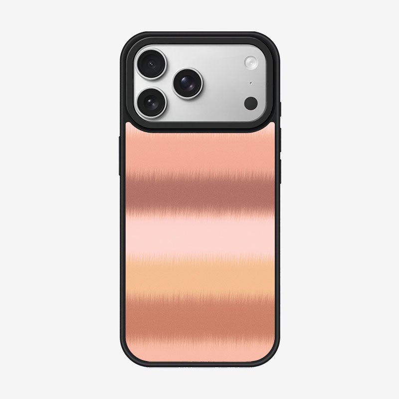 Casey Fuzzy Knit Stripe Series AG Matte Phone Case – Cozy Textured Stripe Protective Cover by CASEY
