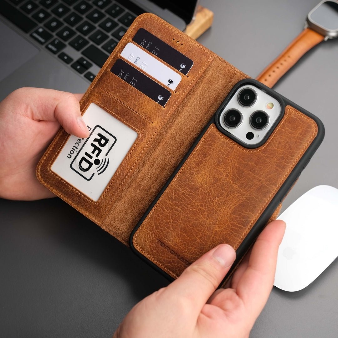Casper iPhone 17 Pro Max Leather Wallet Case – MagSafe Compatible by TORONATA