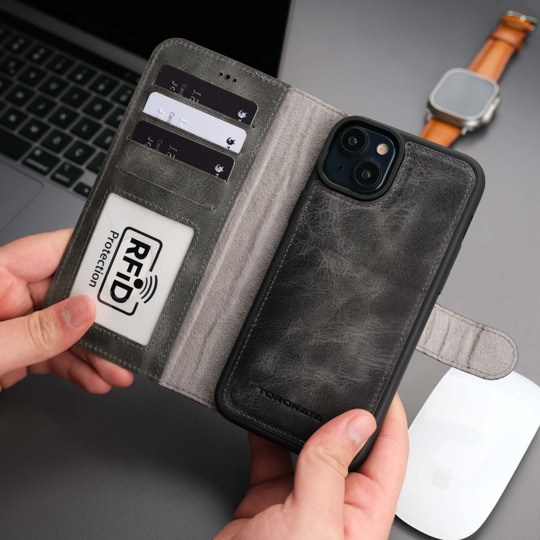 Casper iPhone 16 Wallet Case Leather MagSafe by TORONATA