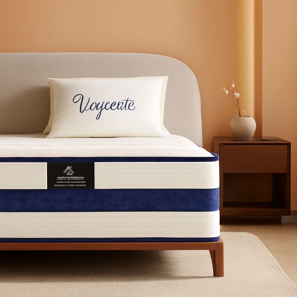 Twin XL 12Inch Hybrid Breathable MemoryFoam Pocket Springs Mattress by ShipItFurniture