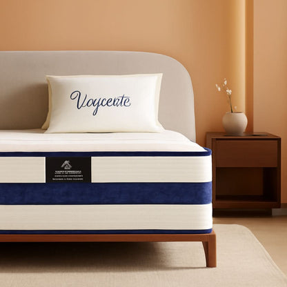 Twin XL 12Inch Hybrid Breathable MemoryFoam Pocket Springs Mattress by ShipItFurniture