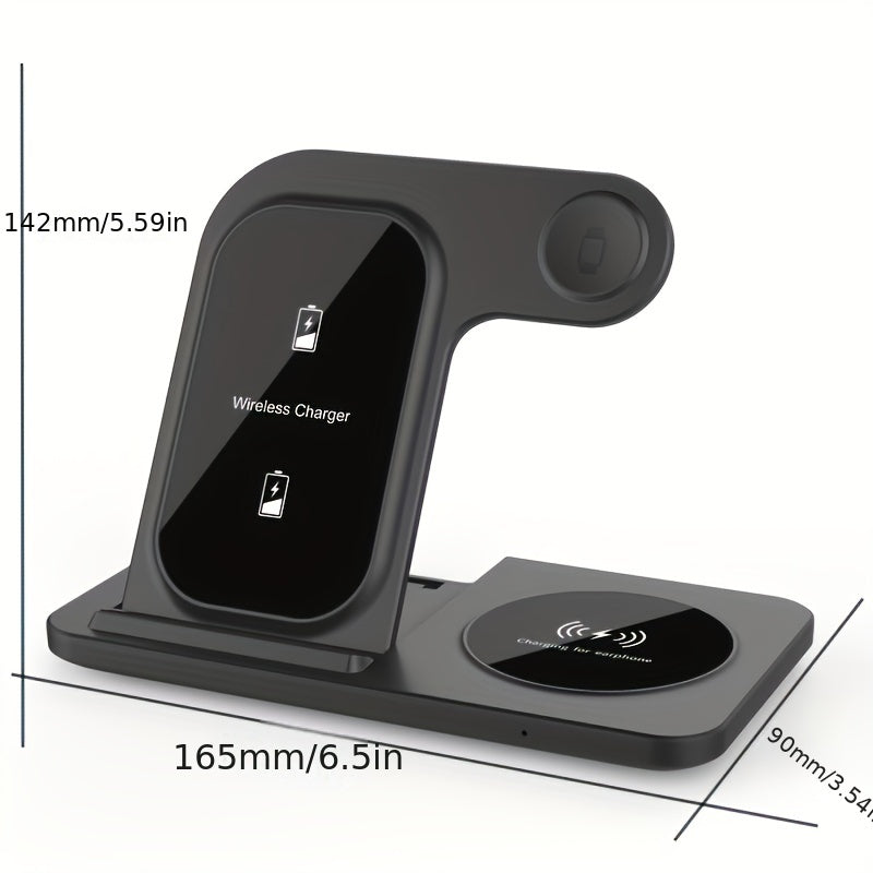 NNETM 3-in-1 Fast Wireless Charger for iPhone & Apple Devices by NNETM