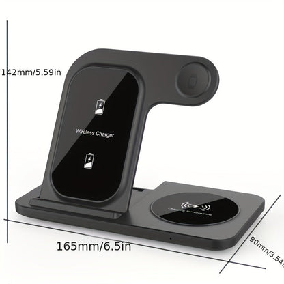 NNETM 3-in-1 Fast Wireless Charger for iPhone & Apple Devices by NNETM