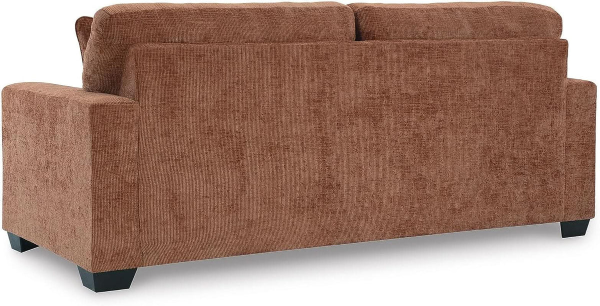 Queen Burnt Orange Contemporary Luxury Sofa Sleeper by ShipItFurniture