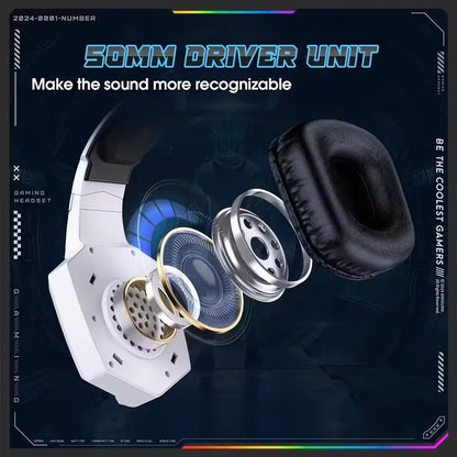 Surround Sound Wireless Gaming Headset Tri-Mode by CTN