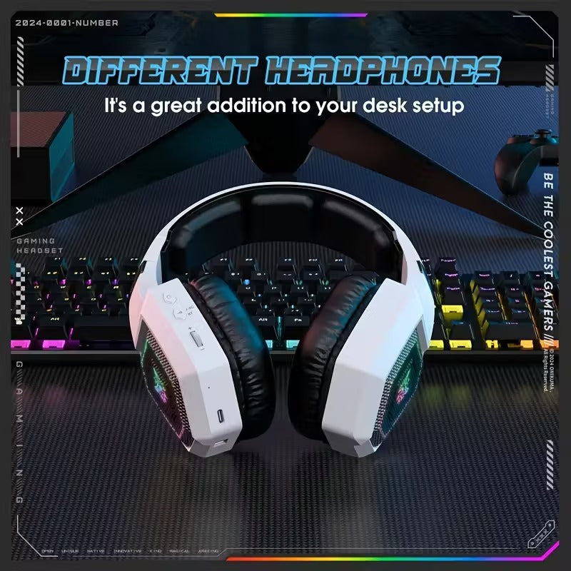 Surround Sound Wireless Gaming Headset Tri-Mode by CTN