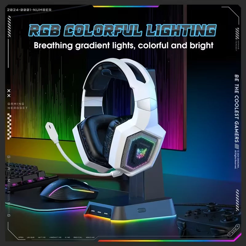Surround Sound Wireless Gaming Headset Tri-Mode by CTN