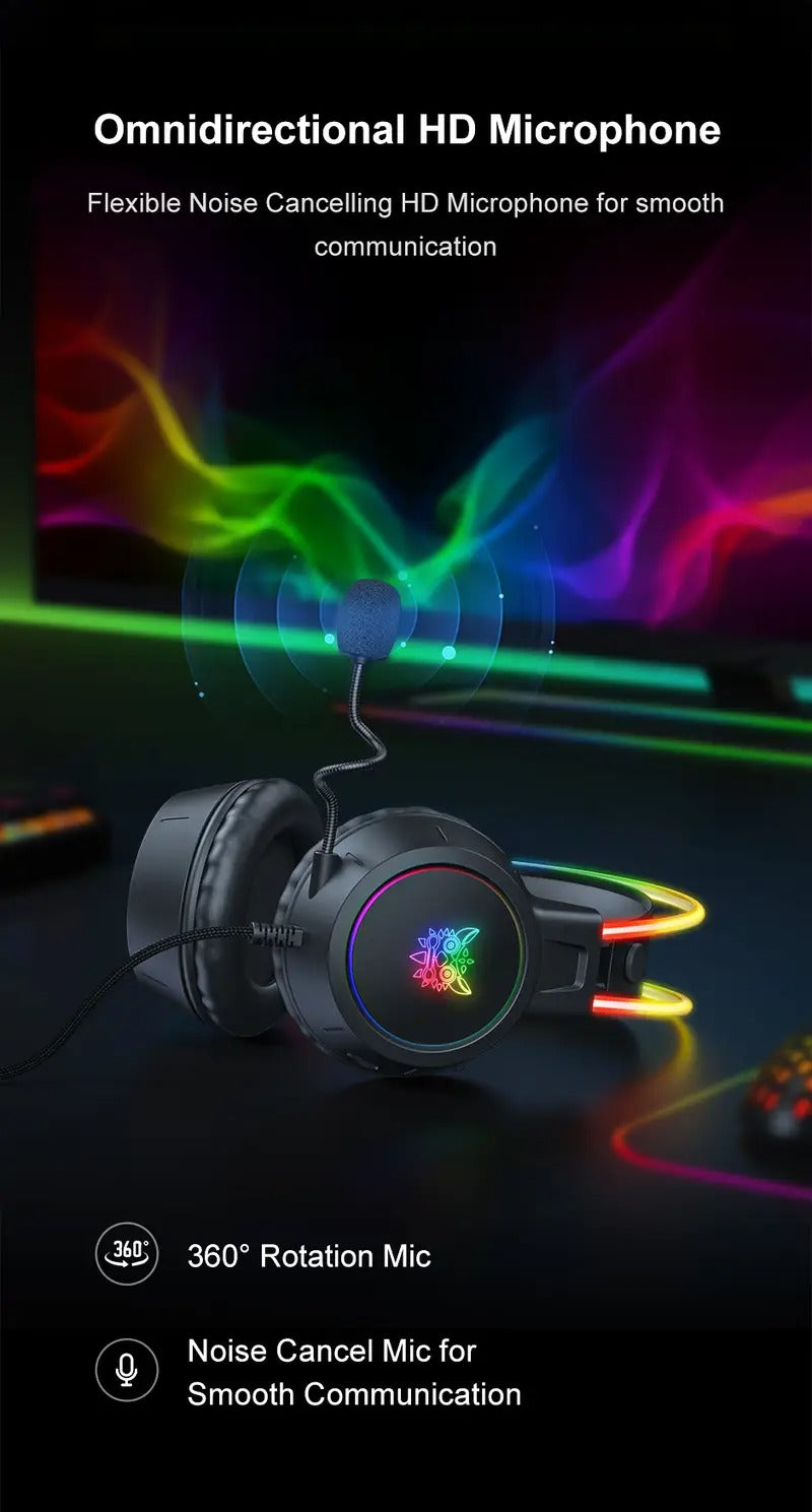 Gaming Headset Noise Cancellation Sound by CTN
