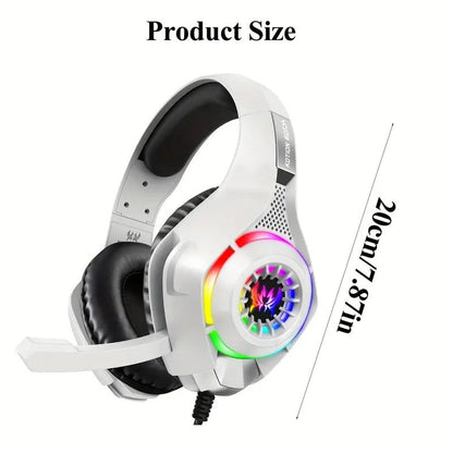 Gaming Headset with Mic & LED Lights by CTN