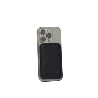 Top-Grain Leather Wallet compatible with MagSafe - Classic by Geometric Goods
