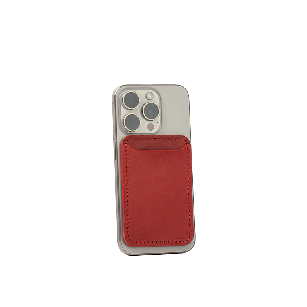 Top-Grain Leather Wallet compatible with MagSafe - Classic by Geometric Goods