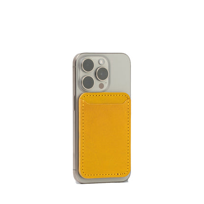 Top-Grain Leather Wallet compatible with MagSafe - Classic by Geometric Goods