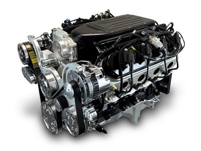BluePrint Engines Pro Series Chevy LS 376 C.I.D. 510 HP EFI Deluxe Dressed Long Block Crate Engines - S0064 by BluePrint Engines