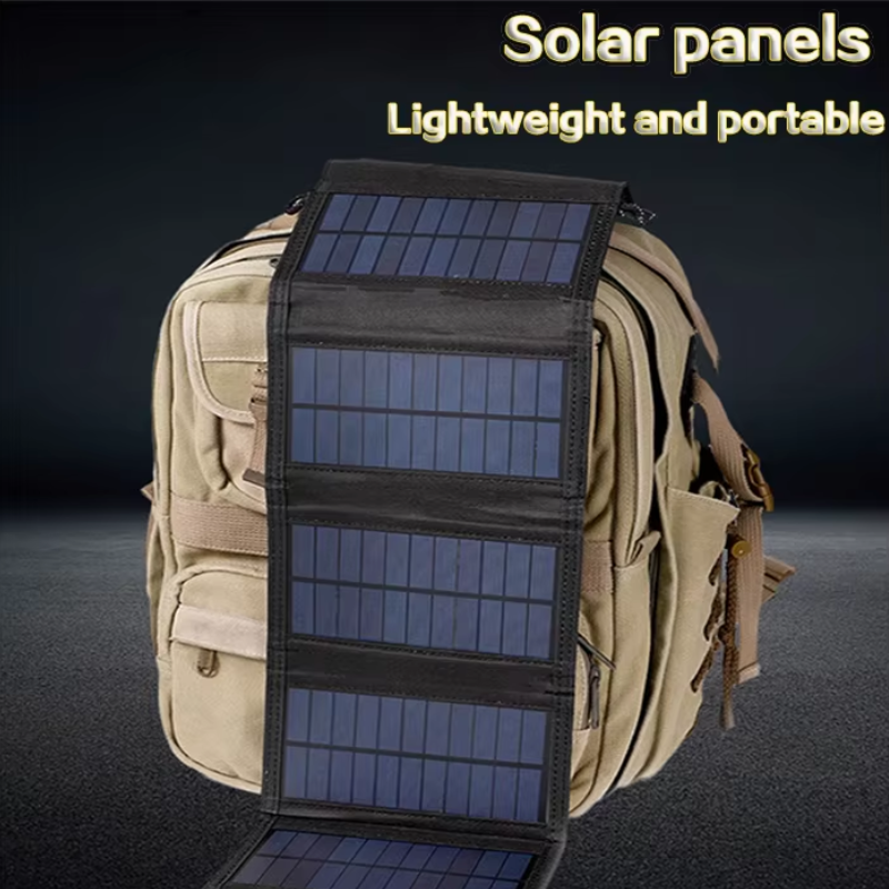 NNEOBA Foldable Solar Panel Charger with 20W/h Portable USB by NNEOBA